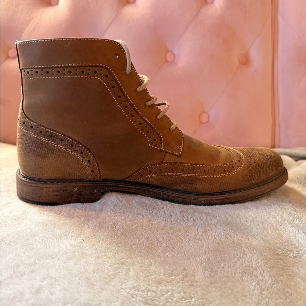 J & M Men's Tan Brogue Boots preppy western
J.Murphy Sz 10 - Picture 5 of 11